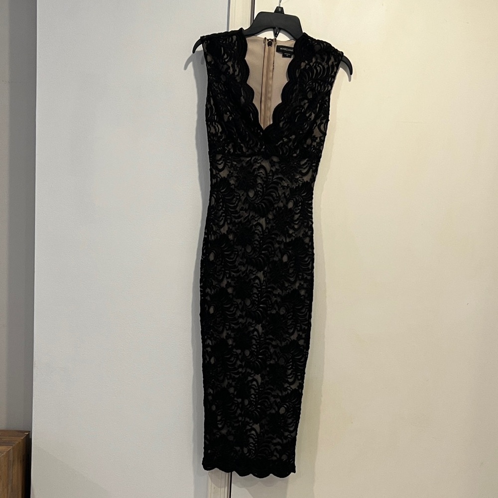 Marciano Black Lace Dress